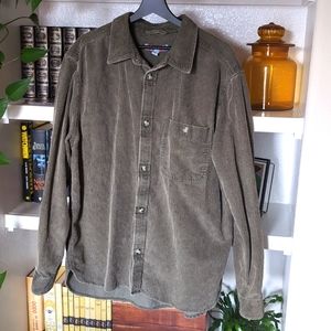 Corduroy button down